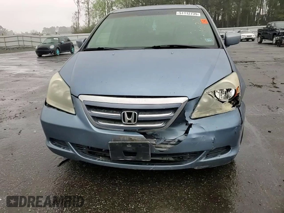 2005 Honda Odyssey EX-L with VIN 5FNRL38645B060123, listed as a Copart auction lot 51112735 with 227,247 mi miles and Salvage Title. Bid and sale history available at carsss.com. Image 11.