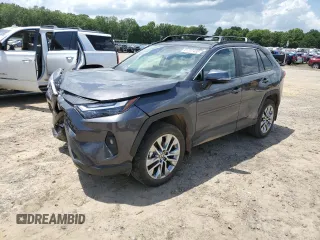 2024 Toyota RAV4 XLE Premium with VIN 2T3C1RFV3RW344089, listed as a Copart auction lot 61747485 with 18,447 mi miles and Salvage title. Bid and sale history available at DreamBid. Image 1.