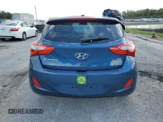 2014 Hyundai Elantra GT with VIN KMHD35LH2EU181072, listed as a Copart auction lot 76887584 with 0 mi miles and Salvage Title. Bid and sale history available at carsss.com. Image 6.
