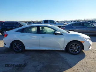 2020 Honda Civic EX-L with VIN 19XFC1F79LE015183, listed as a IAAI auction lot 41418080 with 45,921 mi miles and . Bid and sale history available at DreamBid. Image 13.