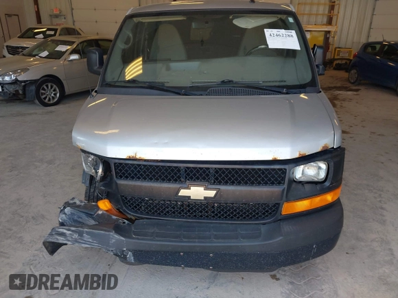 2012 Chevrolet Express Passenger LS с VIN 1GAZGZFG0C1187114, выставлен на аукционе IAAI как лот 42462288 с пробегом 293 657 миль миль и . История ставок и продаж доступна на DreamBid. Изображение 6.