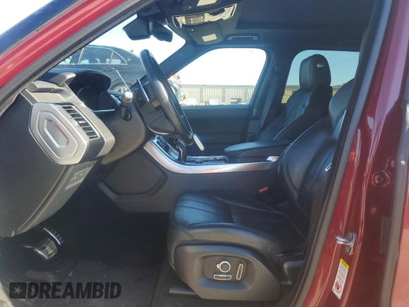 2017 Land Rover Range Rover Sport with VIN SALWR2FE2HA143609, listed as a Copart auction lot 87366894 with 80,801 mi miles and Salvage Title. Bid and sale history available at DreamBid. Image 7.