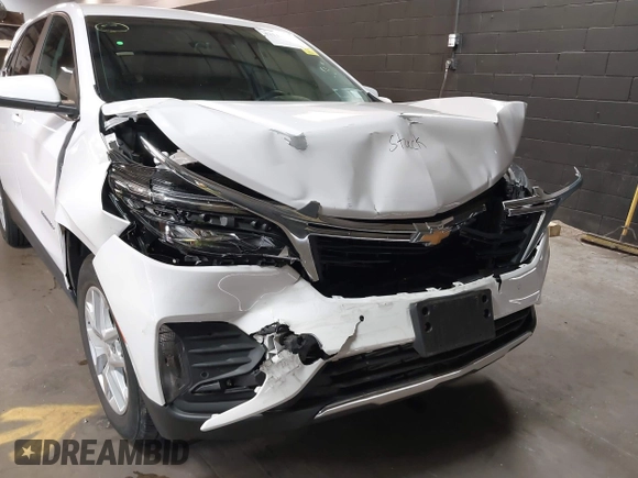2024 Chevrolet Equinox LT with VIN 3GNAXUEG3RL261367, listed as a IAAI auction lot 42118262 with 16,535 mi miles and . Bid and sale history available at DreamBid. Image 6.
