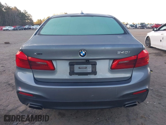 2019 BMW 5 Series 540i xDrive with VIN WBAJE7C54KWW18098, listed as a IAAI auction lot 41412017 with 59,235 mi miles and . Bid and sale history available at carsss.com. Image 16.