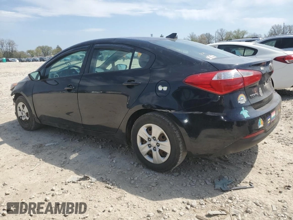 2014 Kia Forte LX with VIN KNAFK4A62E5194259, listed as a Copart auction lot 53288195 with 175,268 mi miles and Salvage Title. Bid and sale history available at carsss.com. Image 2.