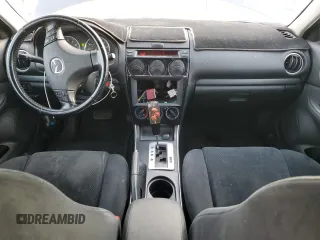 2007 Mazda 6 i Sport VE with VIN 1YVHP84C675M24095, listed as a Copart auction lot 80582564 with 196,394 mi miles and Salvage Title. Bid and sale history available at DreamBid. Image 8.