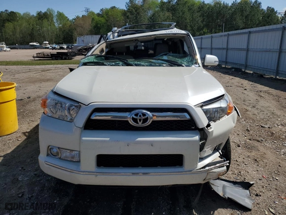 2011 Toyota 4Runner SR5 with VIN JTEZU5JR7B5022696, listed as a Copart auction lot 51961175 with 66,107 mi miles and Salvage Title. Bid and sale history available at carsss.com. Image 5.