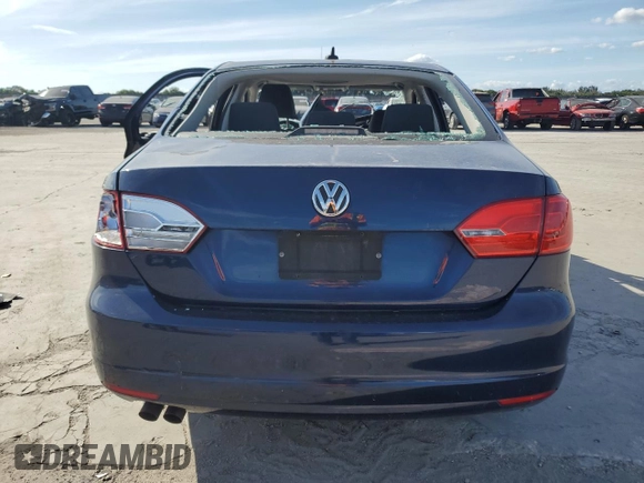 2013 Volkswagen Jetta SE with VIN 3VWDP7AJ9DM211047, listed as a Copart auction lot 86066894 with Not provided miles and Clean title. Bid and sale history available at DreamBid. Image 6.