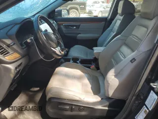 2017 Honda CR-V Touring with VIN 5J6RW1H96HL011555, listed as a Copart auction lot 47476145 with 74,087 mi miles and Salvage Title. Bid and sale history available at carsss.com. Image 7.