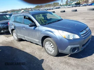 2013 Subaru Outback 2.5i with VIN 4S4BRBAC0D3260899, listed as a IAAI auction lot 41675437 with 109,185 mi miles. Bid and sale history available at carsss.com. Image 1.