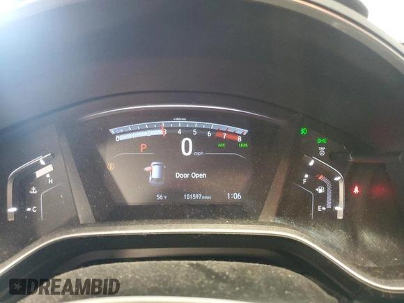 2019 Honda CR-V EX with VIN 5J6RW2H51KL034865, listed as a Copart auction lot 52435455 with 101,597 mi miles and Salvage Title. Bid and sale history available at DreamBid. Image 9.