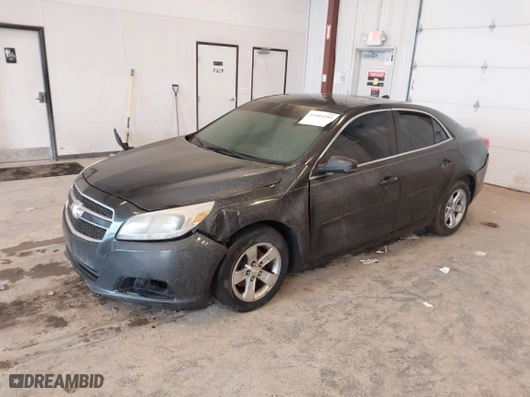 2013 Chevrolet Malibu LS with VIN 1G11B5SA0DF321937, listed as a IAAI auction lot 41684289 with 202,295 mi miles. Bid and sale history available at carsss.com. Image 2.