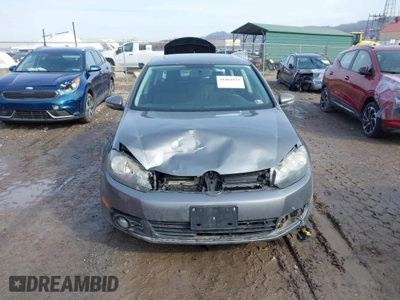 2013 Volkswagen Golf TDI w/Sunroof & Nav with VIN WVWNM7AJ6DW042511, listed as a IAAI auction lot 41464525 with 107,378 mi miles and . Bid and sale history available at DreamBid. Image 12.