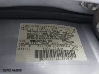 2011 Nissan Versa 1.8 S with VIN 3N1BC1CP1BL371272, listed as a IAAI auction lot 41561113 with 155,755 mi miles. Bid and sale history available at carsss.com. Image 9.