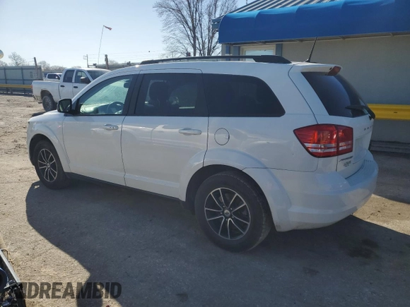 2018 Dodge Journey SE with VIN 3C4PDCAB6JT474429, listed as a Copart auction lot 47387345 with 60,727 mi miles and Salvage Title. Bid and sale history available at DreamBid. Image 2.