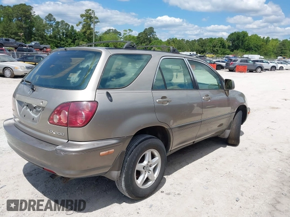 1999 Lexus RX 300 with VIN JT6GF10UXX0033370, listed as a IAAI auction lot 42115674 with 149,879 mi miles and . Bid and sale history available at DreamBid. Image 4.