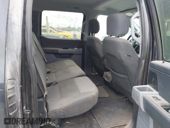 2021 Ford F-150 XL with VIN 1FTEW1C82MKD57251, listed as a IAAI auction lot 41888553 with 75,813 mi miles. Bid and sale history available at carsss.com. Image 6.