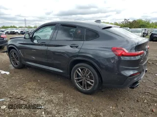 2021 BMW X4 M40i z VIN 5UX2V5C0XM9F04867, wystawiony jako Copart lot #57890555 z przebiegiem 40 563 mil mil oraz Szkoda całkowita • Salvage title. Historia ofert i sprzedaży dostępna na DreamBid. Obrazek 2.