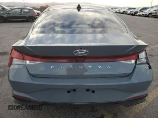 2022 Hyundai Elantra SE with VIN KMHLL4AG8NU335462, listed as a Copart auction lot 45888485 with 41,046 mi miles and Salvage Title. Bid and sale history available at DreamBid. Image 6.