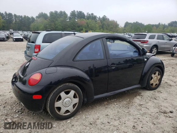 2000 Volkswagen Beetle GLS with VIN 3VWCC21CXYM449877, listed as a Copart auction lot 56603875 with 63,384 mi miles and Clean Title. Bid and sale history available at DreamBid. Image 3.