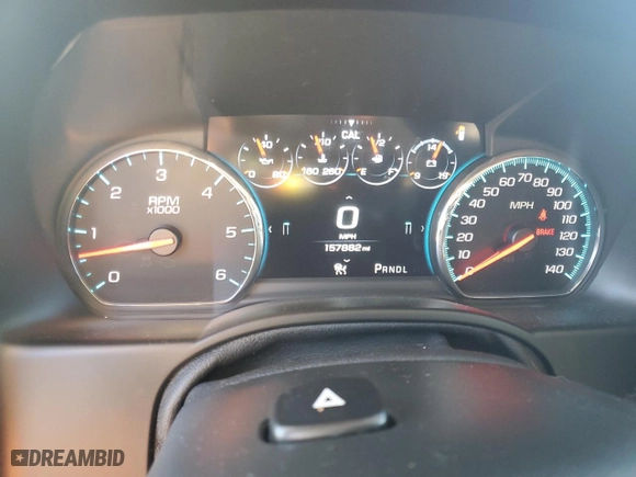 2020 GMC Yukon XL Denali with VIN 1GKS2HKJ9LR190876, listed as a Copart auction lot 46588685 with 157,882 mi miles and Salvage Title. Bid and sale history available at carsss.com. Image 9.
