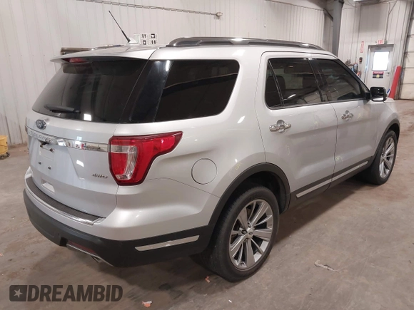 2018 Ford Explorer Limited with VIN 1FM5K8F87JGB45164, listed as a IAAI auction lot 41954674 with 104,636 mi miles and . Bid and sale history available at DreamBid. Image 4.