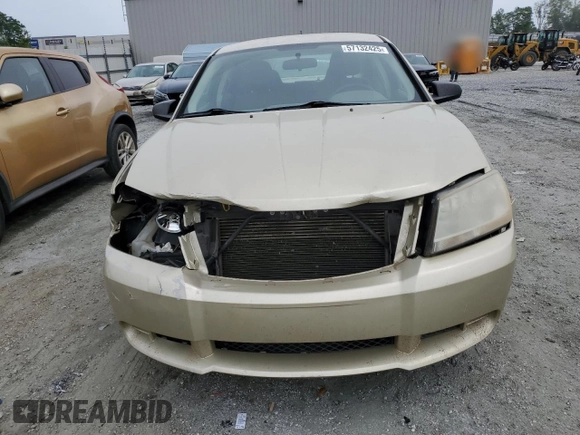 2010 Dodge Avenger SXT with VIN 1B3CC4FB5AN113923, listed as a Copart auction lot 57132425 with 254,191 mi miles and Salvage title. Bid and sale history available at DreamBid. Image 5.