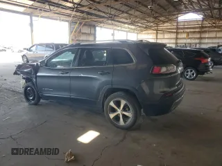 2020 Jeep Cherokee Limited with VIN 1C4PJLDBXLD587216, listed as a Copart auction lot 62034105 with 118,926 mi miles and Salvage title. Bid and sale history available at DreamBid. Image 2.