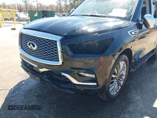 2019 Infiniti QX80 Luxe with VIN JN8AZ2NE1K9234497, listed as a IAAI auction lot 41833481 with 126,754 mi miles and . Bid and sale history available at DreamBid. Image 6.