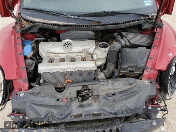 2008 Volkswagen Beetle SE with VIN 3VWRF31YX8M409219, listed as a Copart auction lot 45385085 with 85,734 mi miles and Salvage title. Bid and sale history available at DreamBid. Image 12.
