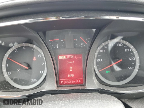 2016 GMC Terrain SLE with VIN 2GKFLTE36G6181813, listed as a Copart auction lot 53709685 with 136,282 mi miles and Salvage Title. Bid and sale history available at DreamBid. Image 9.
