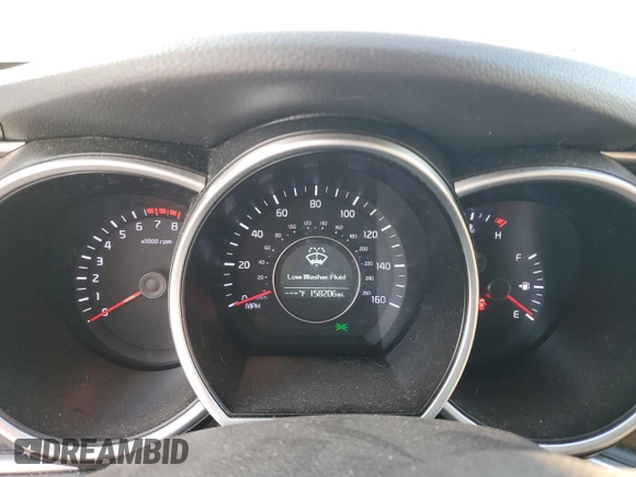 2015 Kia Optima LX with VIN 5XXGM4A70FG478755, listed as a Copart auction lot 49176165 with 158,206 mi miles and Salvage Title. Bid and sale history available at DreamBid. Image 9.
