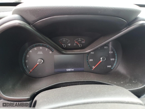 2021 Chevrolet Colorado 4WD Z71 with VIN 1GCGTDEN5M1227587, listed as a Copart auction lot 47032485 with 52,821 mi miles and Salvage Title. Bid and sale history available at carsss.com. Image 9.