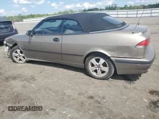 2003 Saab 9-3 SE z VIN YS3DF78KX37011798, wystawiony jako Copart lot #54252515 z przebiegiem 143 291 mil mil oraz Szkoda całkowita • Salvage title. Historia ofert i sprzedaży dostępna na DreamBid. Obrazek 2.