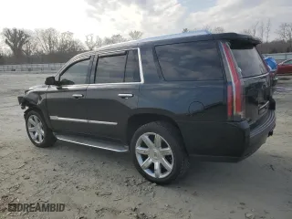 2015 Cadillac Escalade Premium with VIN 1GYS4CKJ4FR275695, listed as a Copart auction lot 44108685 with 134,470 mi miles and Salvage Title. Bid and sale history available at carsss.com. Image 2.