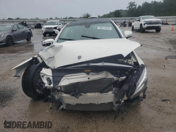 2018 Mercedes-Benz C 300 z VIN WDDWJ4JB3JF744520, wystawiony jako Copart lot #56414345 z przebiegiem Nie podano mil oraz Szkoda całkowita • Salvage title. Historia ofert i sprzedaży dostępna na DreamBid. Obrazek 5.