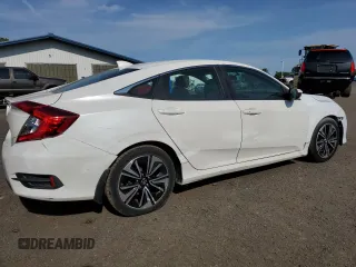 2016 Honda Civic EX-T with VIN 19XFC1F39GE025313, listed as a Copart auction lot 59542395 with 60,624 mi miles and Clean title. Bid and sale history available at DreamBid. Image 3.
