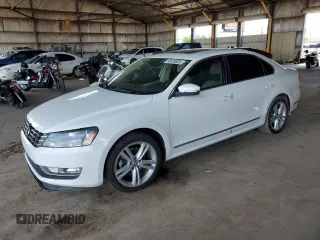 2014 Volkswagen Passat SEL Premium z VIN 1VWCN7A39EC098853, wystawiony jako Copart lot #58635805 z przebiegiem 171 852 mil mil oraz Czysty tytuł • Clean title. Historia ofert i sprzedaży dostępna na DreamBid. Obrazek 1.