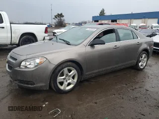 2012 Chevrolet Malibu 1LS with VIN 1G1ZB5E05CF291760, listed as a Copart auction lot 47405595 with 163,777 mi miles and Clean Title. Bid and sale history available at DreamBid. Image 1.