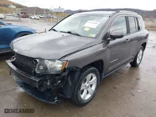 2015 Jeep Compass Latitude with VIN 1C4NJDEB6FD217929, listed as a IAAI auction lot 41655409 with 137,682 mi miles. Bid and sale history available at carsss.com. Image 2.
