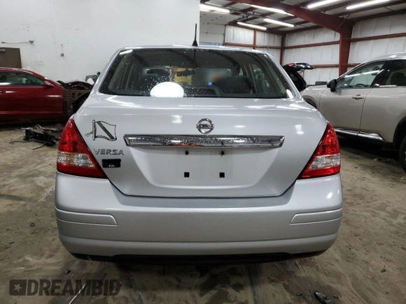 2011 Nissan Versa 1.8 S with VIN 3N1BC1APXBL443850, listed as a Copart auction lot 47239575 with 143,376 mi miles and Salvage Title. Bid and sale history available at carsss.com. Image 6.