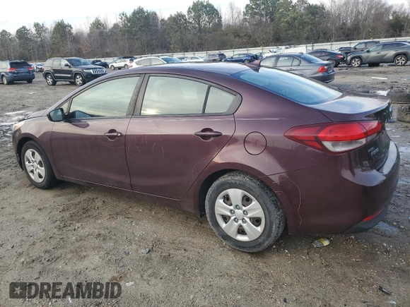 2018 Kia Forte LX with VIN 3KPFK4A7XJE258395, listed as a Copart auction lot 42160635 with 72,093 mi miles and Salvage Title. Bid and sale history available at carsss.com. Image 2.