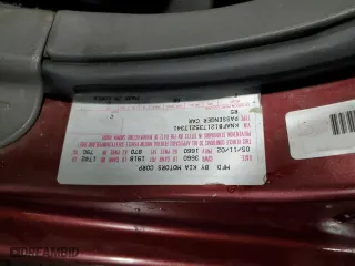 2003 Kia Spectra with VIN KNAFB121735217341, listed as a Copart auction lot 72016504 with 116,224 mi miles and Salvage Title. Bid and sale history available at carsss.com. Image 12.
