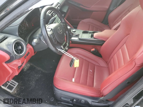 2022 Lexus IS 300 F Sport with VIN JTHG81F25N5048477, listed as a Copart auction lot 87864455 with 52,036 mi miles and Clean title. Bid and sale history available at DreamBid. Image 7.
