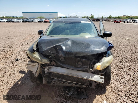 2009 Nissan Murano SL with VIN JN8AZ18U49W018975, listed as a Copart auction lot 66739744 with 248,219 mi miles and Salvage Title. Bid and sale history available at carsss.com. Image 5.