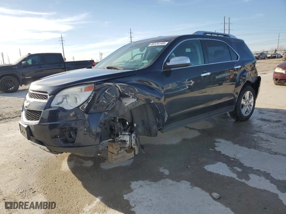 2015 Chevrolet Equinox LTZ with VIN 2GNFLDE34F6147313, listed as a Copart auction lot 49124145 with 69,509 mi miles and Clean Title. Bid and sale history available at carsss.com. Image 1.