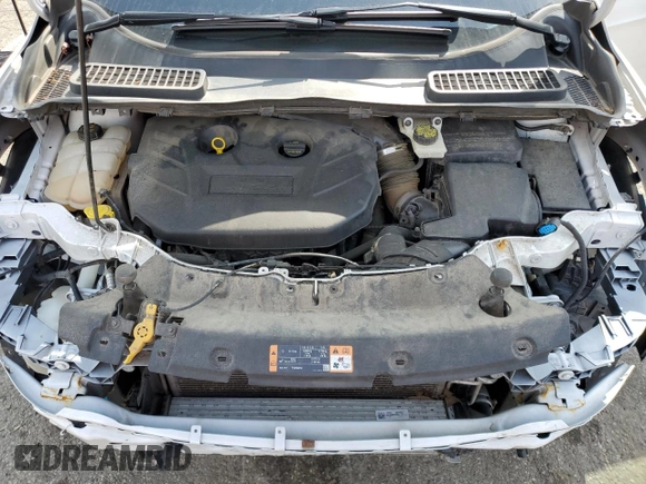 2015 Ford Escape Titanium with VIN 1FMCU0J99FUA16290, listed as a Copart auction lot 52496855 with 107,674 mi miles and Salvage Title. Bid and sale history available at DreamBid. Image 12.