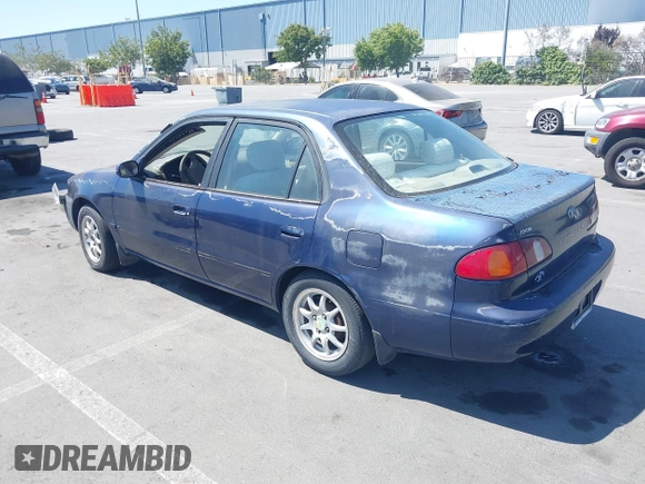 1998 Toyota Corolla VE z VIN 2T1BR18E4WC099280, wystawiony jako IAAI lot #42624278 z przebiegiem 129 901 mil mil oraz . Historia ofert i sprzedaży dostępna na DreamBid. Obrazek 3.