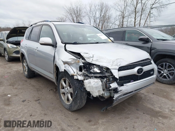 2010 Toyota RAV4 Ltd with VIN JTMDK4DV6AD016836, listed as a IAAI auction lot 41796593 with 125,897 mi miles. Bid and sale history available at carsss.com. Image 1.