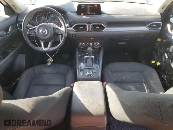 2018 Mazda CX-5 Sport with VIN JM3KFBBM6J0408756, listed as a Copart auction lot 53086205 with 98,906 mi miles and Salvage Title. Bid and sale history available at carsss.com. Image 8.